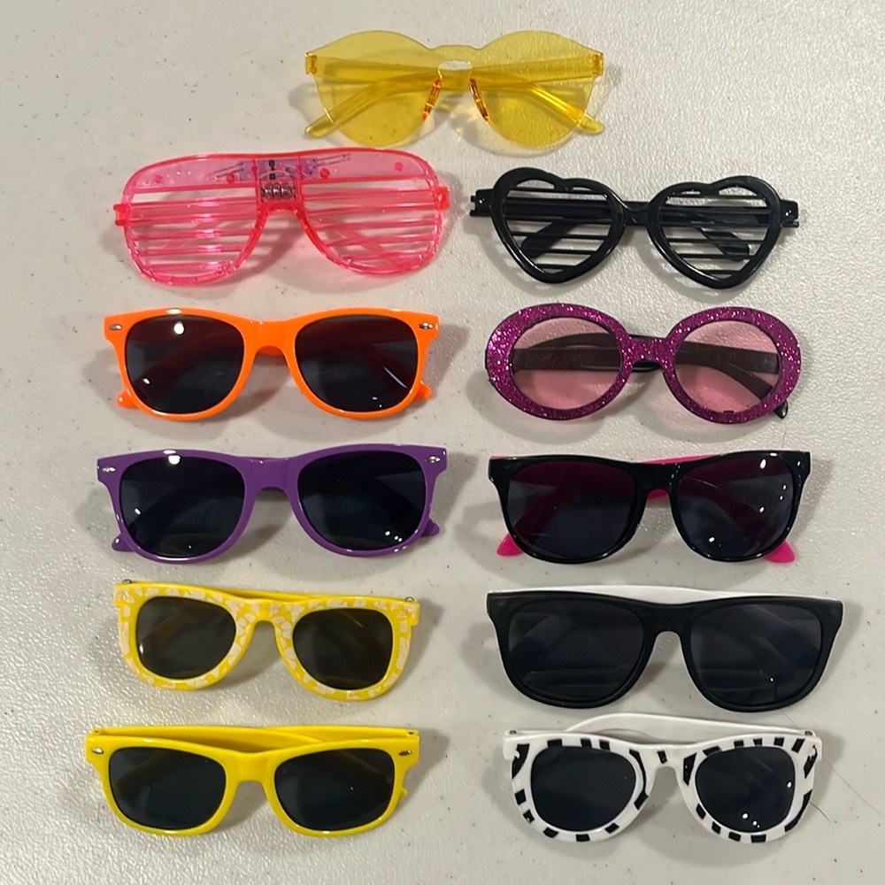 11 Pairs Kids Play Sunglasses